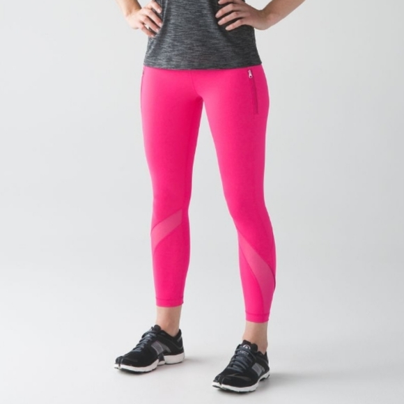 lululemon athletica Pants - Lululemon Inpire Tight II Mesh Accented Leggings